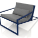 3d модель Уникальное клубное кресло (Night blue) – превью