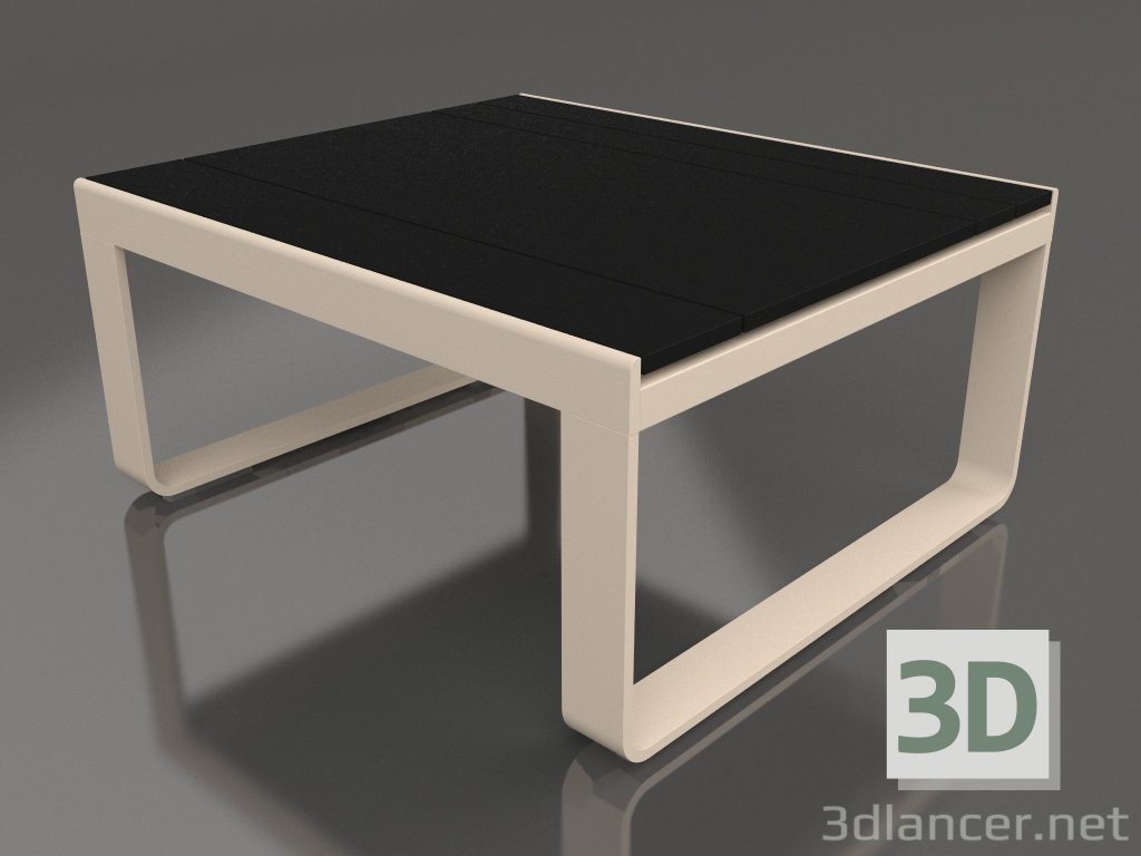 modello 3D Tavolo club 80 (DEKTON Domoos, Sabbia) - anteprima