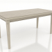 3d model Dining table 1600x800 mm (lightened oak) - preview