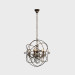 3d model Ceiling IRON ORB CHANDELIER (CH014-5-LRR) - preview