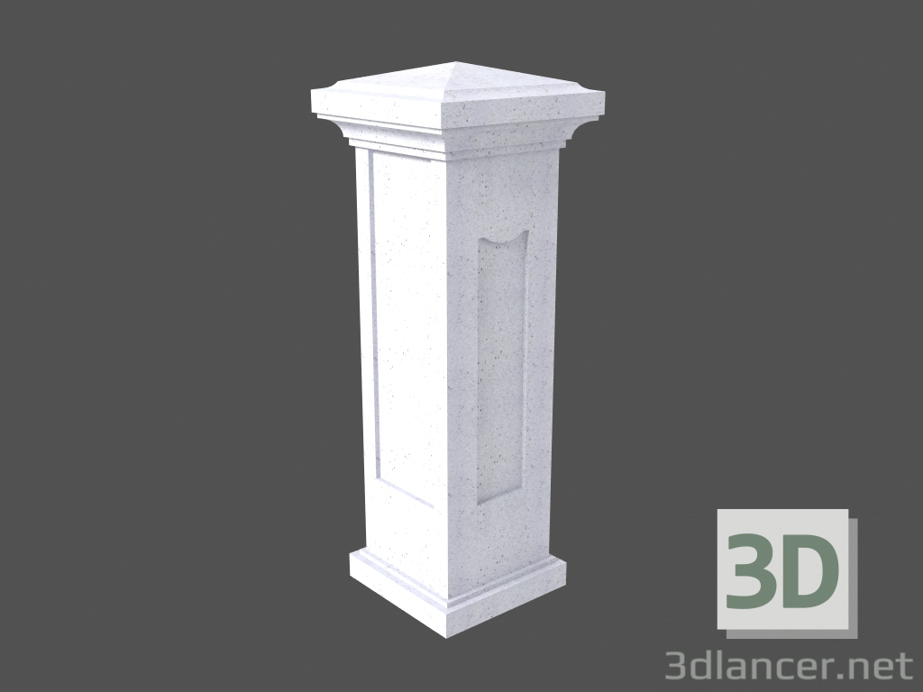 modello 3D Pillar (BT81LMSB) - anteprima
