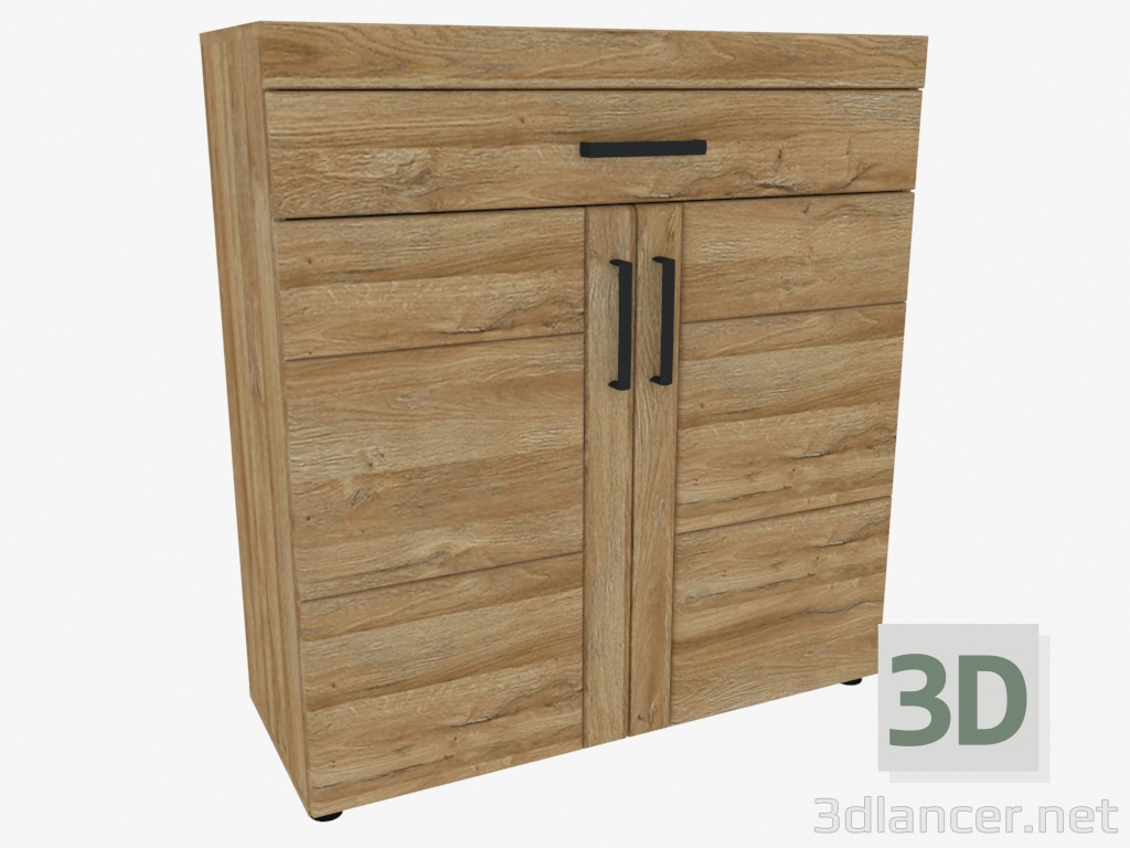 3d model Cabinet for shoes 2D-1S (TYPE CNAG02) - preview