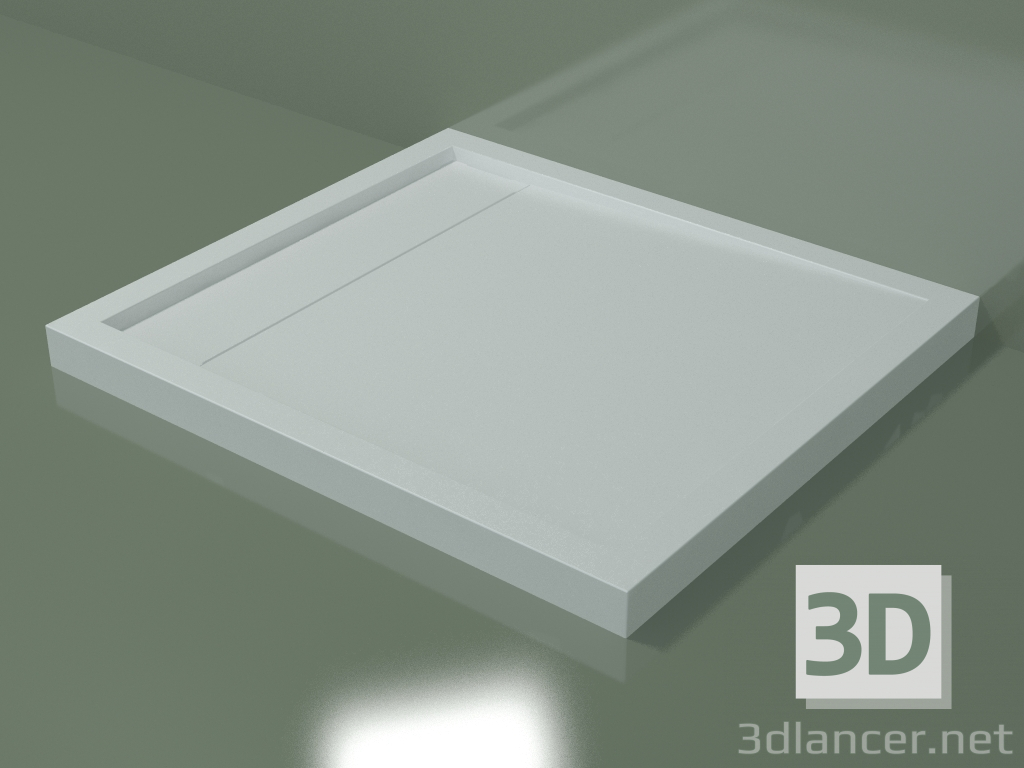 3D modeli Duş teknesi (30R14220, dx, L 90, P 80, H 6 cm) - önizleme