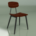 3d model Chair Copine 1 (black, walnut) - preview