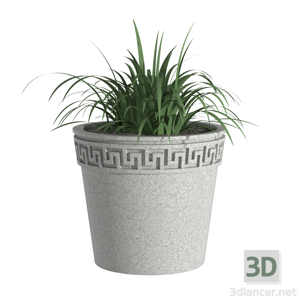 Blumentopf B10 3D-Modell kaufen - Rendern