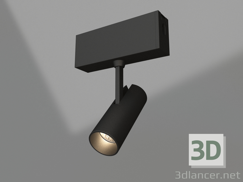 modèle 3D Lampe CLIP-38-SPOT-R146-6W Day4000 (BK, 24 degrés, 24V) - preview