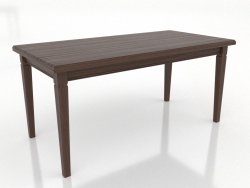 Dining table 1600x800 mm (dark walnut)