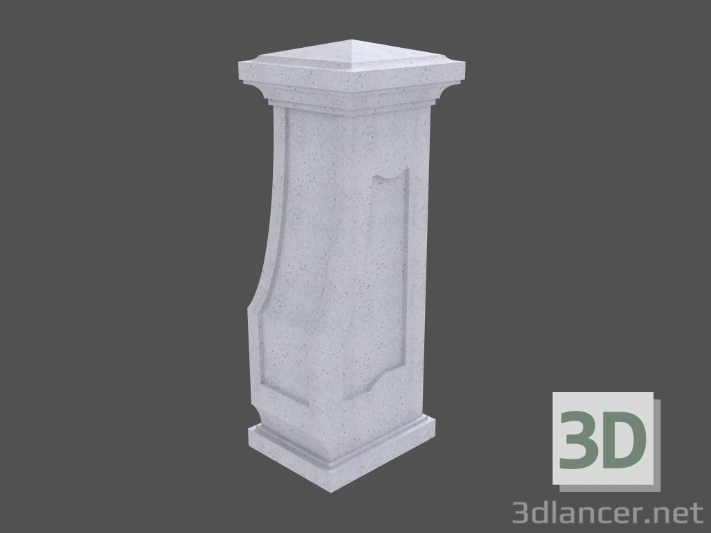 modello 3D Pillar (BT81LSSB) - anteprima