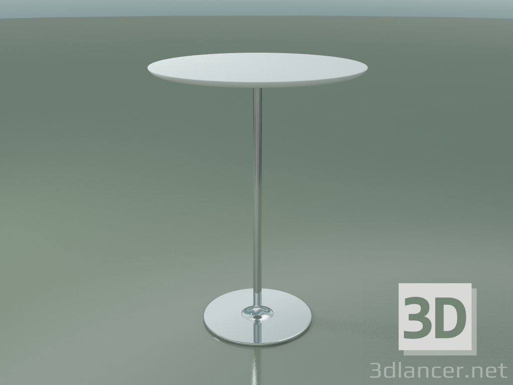 3d model Round table 0647 (H 105 - D 79 cm, F01, CRO) - preview