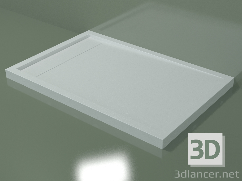 3D modeli Duş teknesi (30R14221, dx, L 120, P 80, H 6 cm) - önizleme
