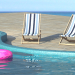 piscina 3D modelo Compro - render