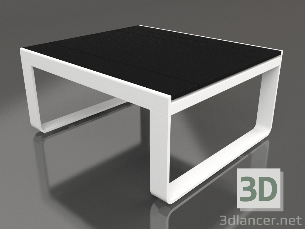 3D Modell Clubtisch 80 (DEKTON Domoos, Weiß) - Vorschau