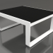 modèle 3D Table club 80 (DEKTON Domoos, Blanc) - preview