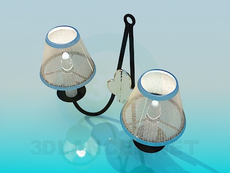 3d model Qualitative sconces - preview 3d model Qualitative sconces - preview