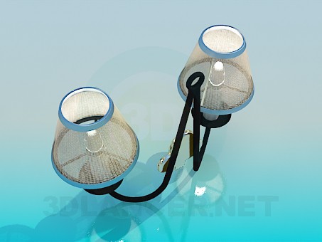 3d model Qualitative sconces - preview 3d model Qualitative sconces - preview