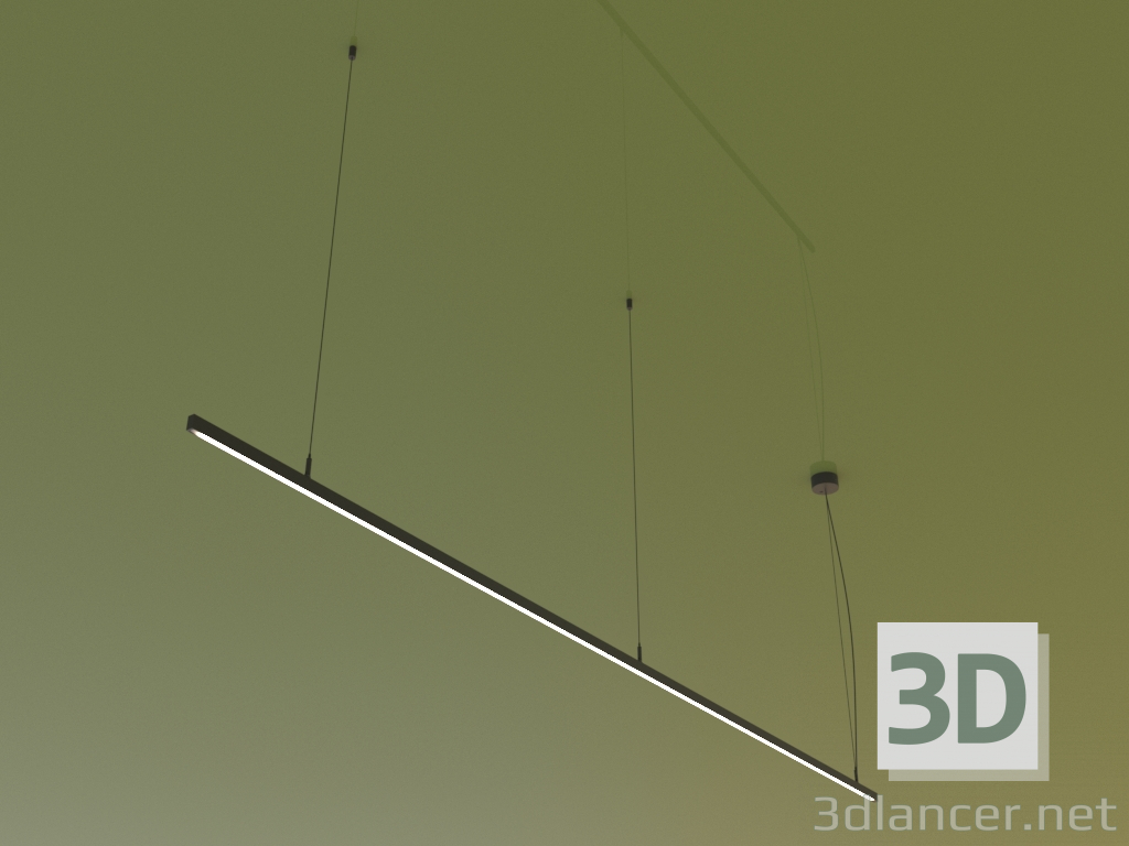 modello 3D Corpo illuminante LINEAR P1910 (2000 mm) - anteprima