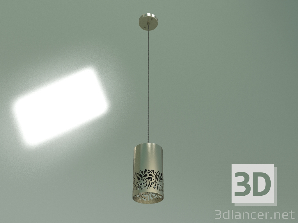 3d модель Підвісний світильник 50071-1 (антична бронза) – превью