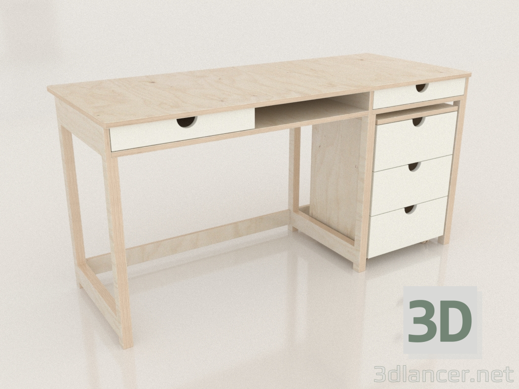 3D Modell MODE T1 Schreibtisch (TWDTA0) - Vorschau