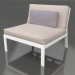 3d model Sofa module, section 3 (White) - preview