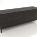 3d model TV stand FARGO 1600x450x600 mm (wenge oak) - preview