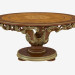 3d model Dining table round in classical style 105 - preview