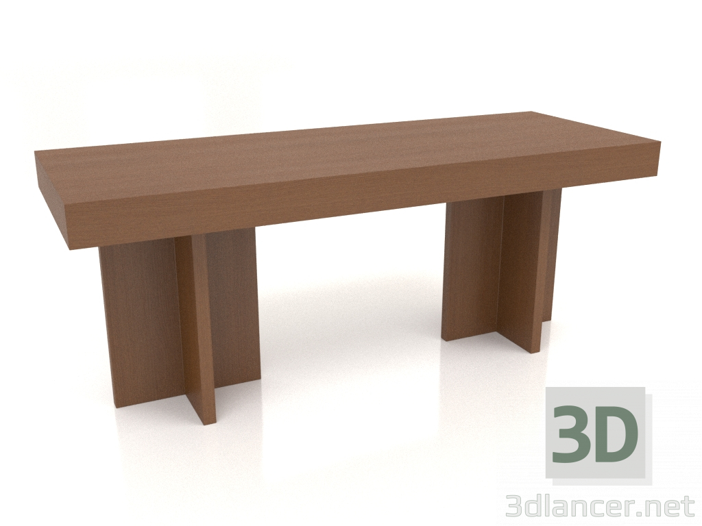 3 डी मॉडल बेंच वीके 14 (1200x450x475, लकड़ी की भूरी रोशनी) - पूर्वावलोकन