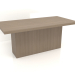 modello 3D Tavolo da pranzo DT 10 (1800x900x750, grigio legno) - anteprima