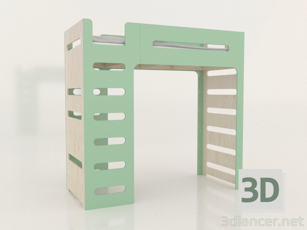 modèle 3D Lit mezzanine MOVE GL (FMMGL1) - preview