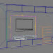 3D modeli GWINNER oturma odasında mobilya - önizleme