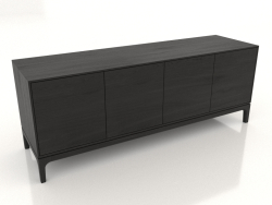 Mobile TV FARGO 1600x450x600 mm (rovere nero)