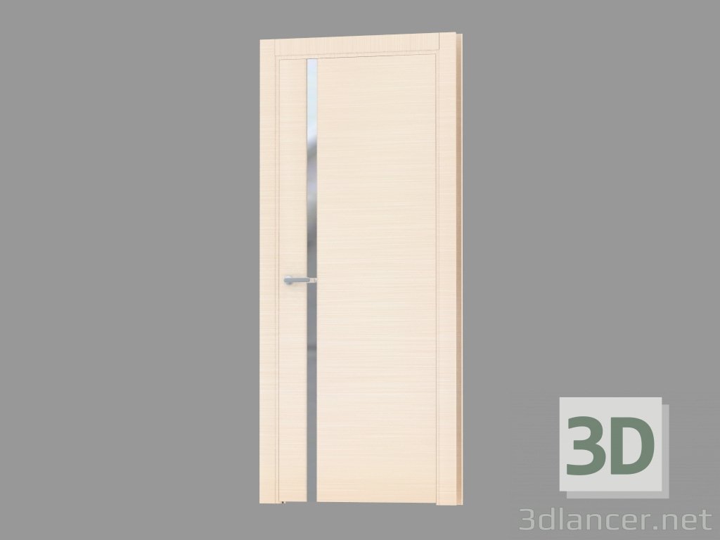 3D modeli Oda içi kapısı (17.04 ayna) - önizleme