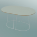 3d model Coffee table Airy (Small, White) - preview