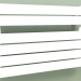 3D modeli Isıtmalı havlu askısı - Muna (530 x 800, RAL - 9016) - önizleme