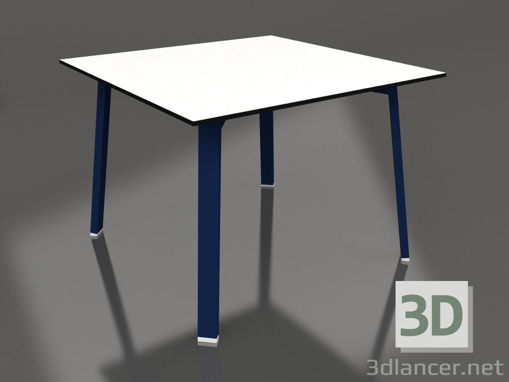 3D modeli Yemek masası 100 (Gece mavisi, Fenolik) - önizleme