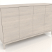 3d model TV cabinet FARGO 1600x500x950 mm (bleached oak) - preview