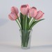 3d model Tulips in a vase - preview