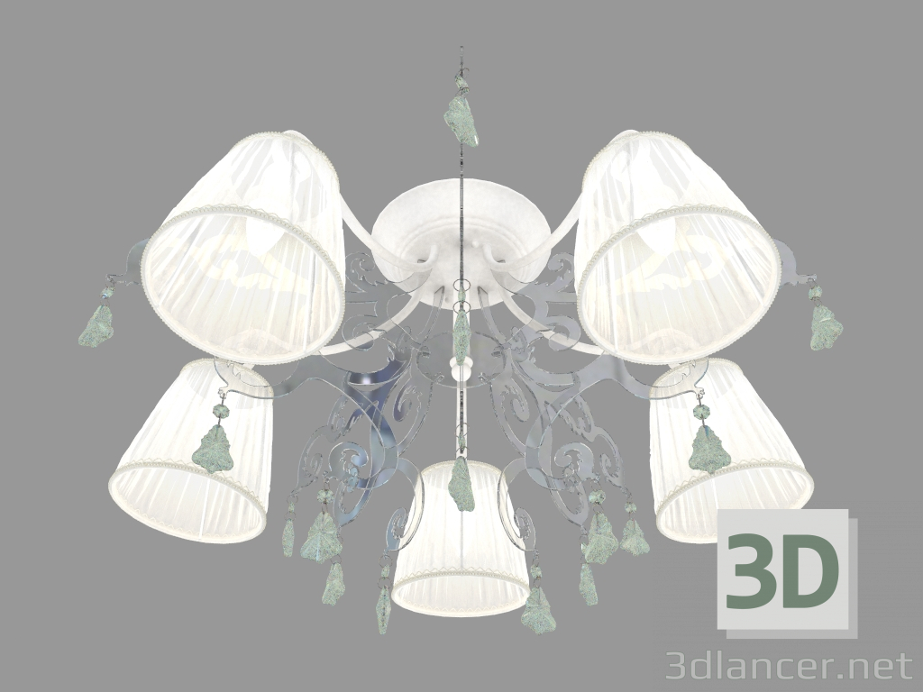 3d model Ceiling chandelier Gronta (2892 5C) - preview