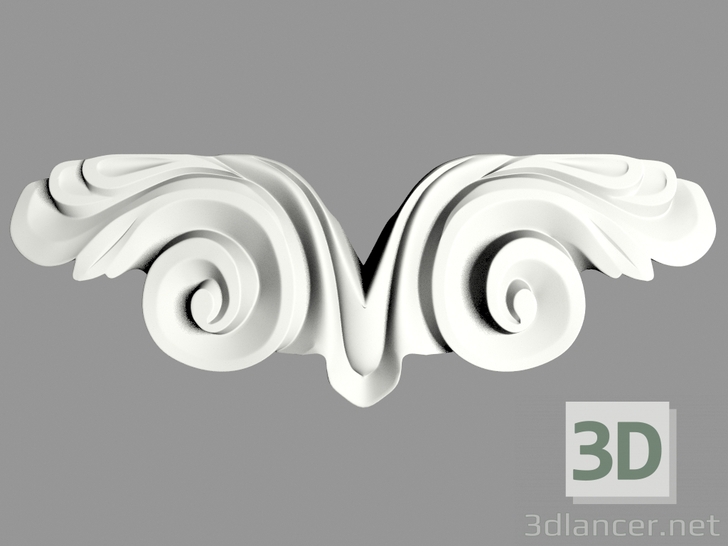 3D Modell Wanddekor (F101) - Vorschau
