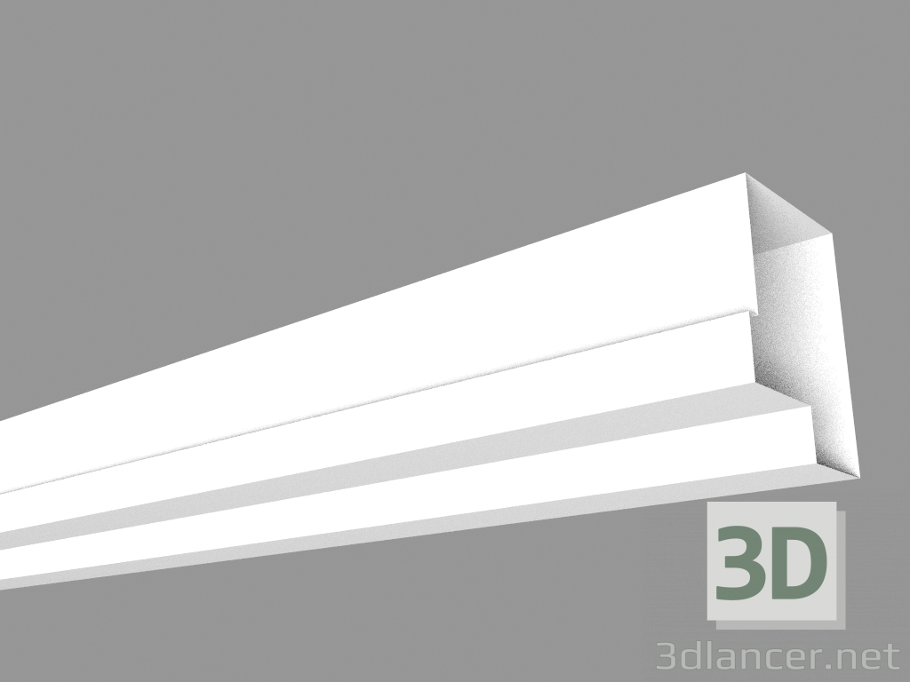 3D modeli Saçak ön (FK12RB) - önizleme