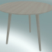 3d model Dining table In Between (SK3, Ø90cm, H 73cm, White oiled oak) - preview