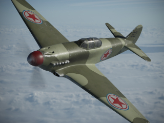 Modello 3D "Aereo da caccia Yakovlev Yak-9"