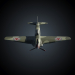 modèle 3D de Avion de chasse Yakovlev Yak-9 acheter - rendu