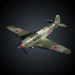 Avión de combate Yakovlev Yak-9 3D modelo Compro - render