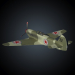 Yakovlev Yak-9 Kampfflugzeug 3D-Modell kaufen - Rendern