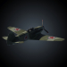 Yakovlev Yak-9 Kampfflugzeug 3D-Modell kaufen - Rendern