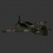 3d Yakovlev Yak-9 Fighter Plane model buy - render