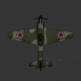 3d Yakovlev Yak-9 Fighter Plane model buy - render