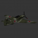 3d Yakovlev Yak-9 Fighter Plane model buy - render