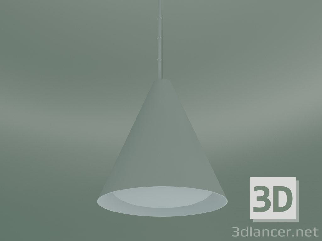 modello 3D Lampada a sospensione KEGLEN 250 PENDANT (LED-MD 27K, WHT) - anteprima