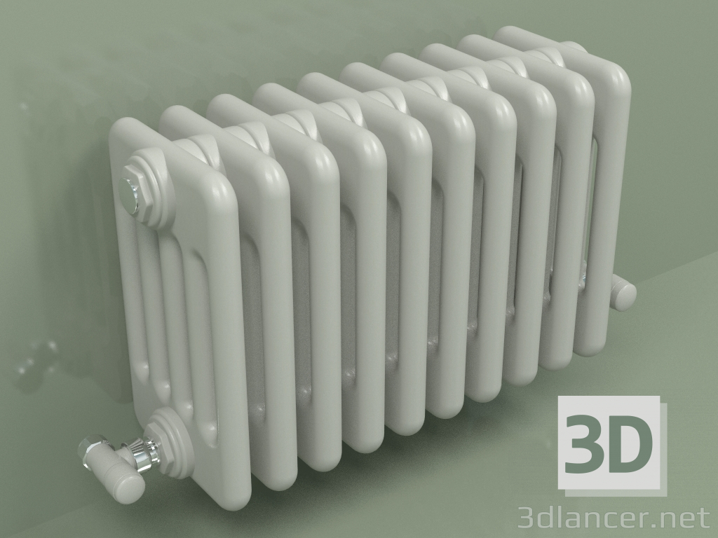 3D Modell Kühler TESI 5 (H 300 10EL, Manhattan grau) - Vorschau